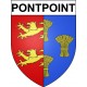 Pontpoint 60 ville Stickers blason autocollant adhésif