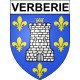 Verberie 60 ville Stickers blason autocollant adhésif