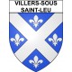 Villers-sous-Saint-Leu 60 ville Stickers blason autocollant adhésif