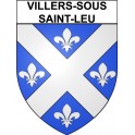 Villers-sous-Saint-Leu 60 ville Stickers blason autocollant adhésif