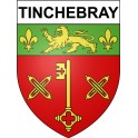 Tinchebray 61 ville Stickers blason autocollant adhésif
