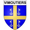 Vimoutiers 61 ville Stickers blason autocollant adhésif