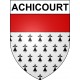 Achicourt 62 ville Stickers blason autocollant adhésif