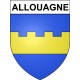 Allouagne 62 ville Stickers blason autocollant adhésif