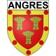 Angres 62 ville Stickers blason autocollant adhésif
