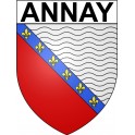 Annay 62 ville Stickers blason autocollant adhésif