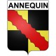 Annequin 62 ville Stickers blason autocollant adhésif