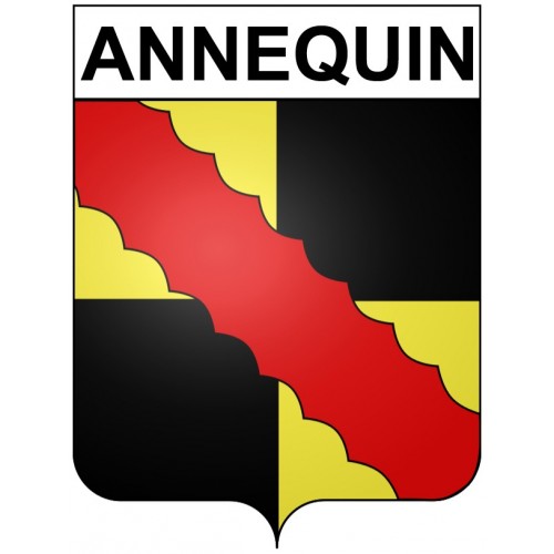 Annequin 62 ville Stickers blason autocollant adhésif
