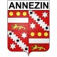 Annezin 62 ville Stickers blason autocollant adhésif