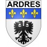 Stickers coat of arms Ardres adhesive sticker