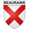 Beaurains 62 ville Stickers blason autocollant adhésif