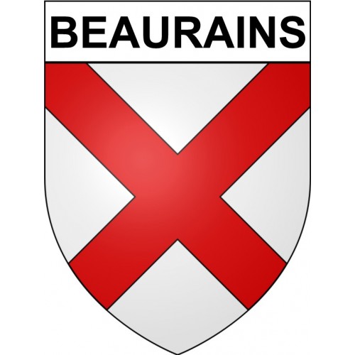 Beaurains 62 ville Stickers blason autocollant adhésif