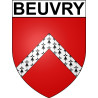 Stickers coat of arms Beuvry adhesive sticker