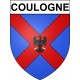 Coulogne 62 ville Stickers blason autocollant adhésif