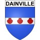 Pegatinas escudo de armas de Dainville adhesivo de la etiqueta engomada