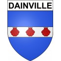 Dainville 62 ville Stickers blason autocollant adhésif
