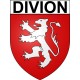 Divion 62 ville Stickers blason autocollant adhésif