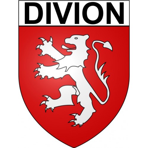 Divion 62 ville Stickers blason autocollant adhésif