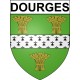 Dourges 62 ville Stickers blason autocollant adhésif