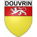 Douvrin 62 ville Stickers blason autocollant adhésif