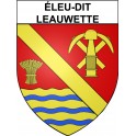 éleu-dit-Leauwette 62 ville Stickers blason autocollant adhésif