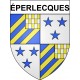 éperlecques 62 ville Stickers blason autocollant adhésif