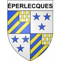 éperlecques 62 ville Stickers blason autocollant adhésif