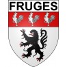 Fruges 62 ville Stickers blason autocollant adhésif
