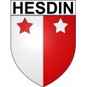 Hesdin 62 ville Stickers blason autocollant adhésif