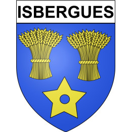 Isbergues 62 ville Stickers blason autocollant adhésif