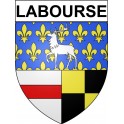 Labourse 62 ville Stickers blason autocollant adhésif
