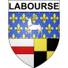 Labourse 62 ville Stickers blason autocollant adhésif