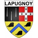 Lapugnoy 62 ville Stickers blason autocollant adhésif
