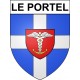 Le Portel 62 ville Stickers blason autocollant adhésif