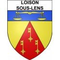 Adesivi stemma Loison-sous-Lens adesivo