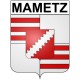 Mametz Sticker wappen, gelsenkirchen, augsburg, klebender aufkleber