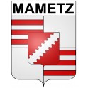 Mametz 62 ville Stickers blason autocollant adhésif