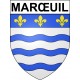 Marœuil Sticker wappen, gelsenkirchen, augsburg, klebender aufkleber