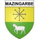 Mazingarbe 62 ville Stickers blason autocollant adhésif