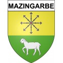 Mazingarbe 62 ville Stickers blason autocollant adhésif