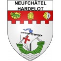 Neufchâtel-Hardelot 62 ville Stickers blason autocollant adhésif