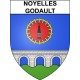 Noyelles-Godault Sticker wappen, gelsenkirchen, augsburg, klebender aufkleber