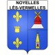 Pegatinas escudo de armas de Noyelles-lès-Vermelles adhesivo de la etiqueta engomada