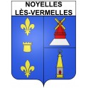 Noyelles-lès-Vermelles 62 ville Stickers blason autocollant adhésif