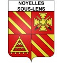 Noyelles-sous-Lens 62 ville Stickers blason autocollant adhésif