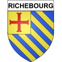 Richebourg 62 ville Stickers blason autocollant adhésif