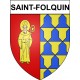 Saint-Folquin Sticker wappen, gelsenkirchen, augsburg, klebender aufkleber