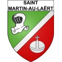 Saint-Martin-au-Laërt 62 ville Stickers blason autocollant adhésif