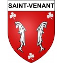 Saint-Venant Sticker wappen, gelsenkirchen, augsburg, klebender aufkleber