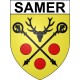 Samer 62 ville Stickers blason autocollant adhésif